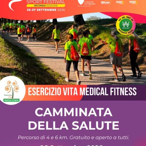 Esercizio Vita - Camminata della Salute - 26 settembre 2026
