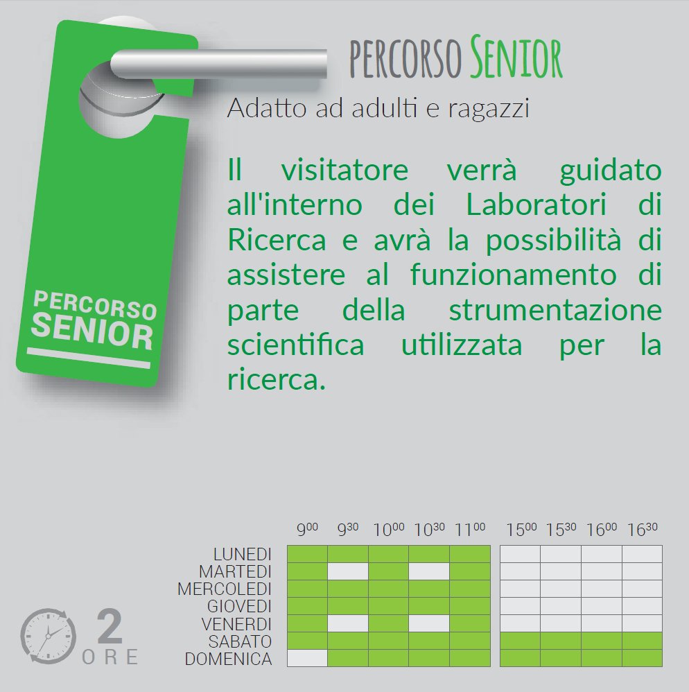 Percorso Senior - Porte Aperte al Polo Scientifico e Tecnologico 2018 - Ferrara